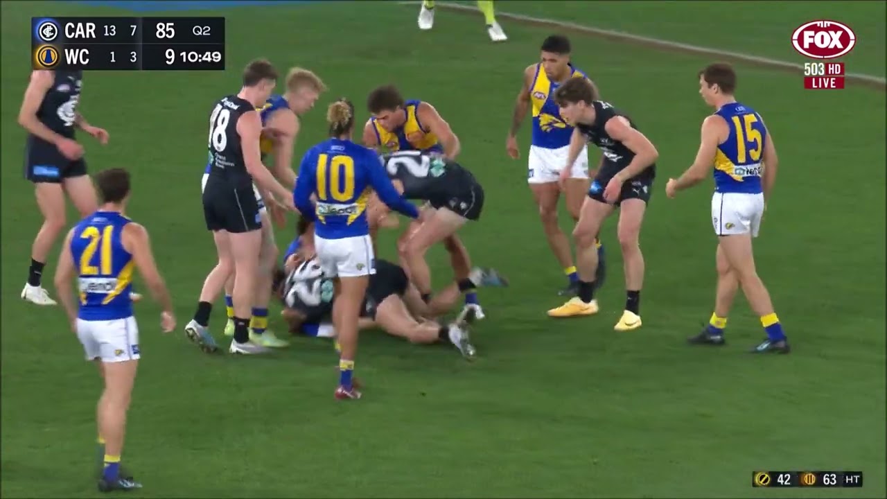 Lachie Cowan - AFL Round 19 2023 Highlights