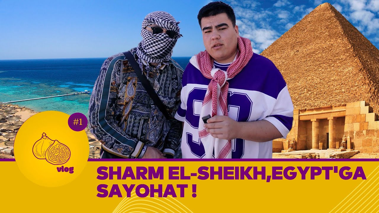 ANJIR VLOG | SHARM EL-SHEIKH,EGYPT'GA SAYOHAT