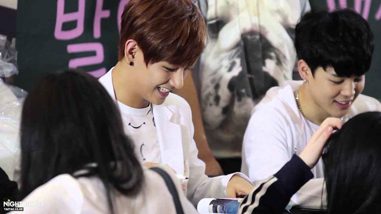 140411 방탄소년단 여의도 팬사인회 뷔