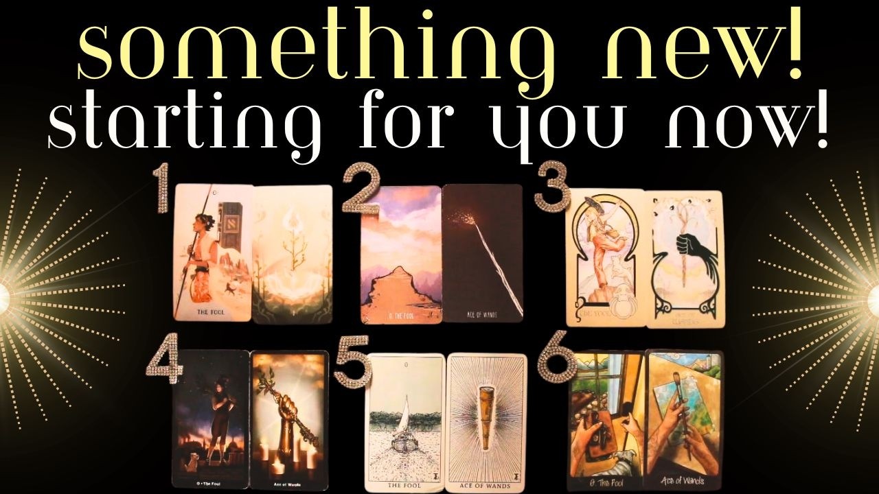 SOMETHING NEW STARTING FOR YOU NOW! 🌱 Pick A Card Tarot