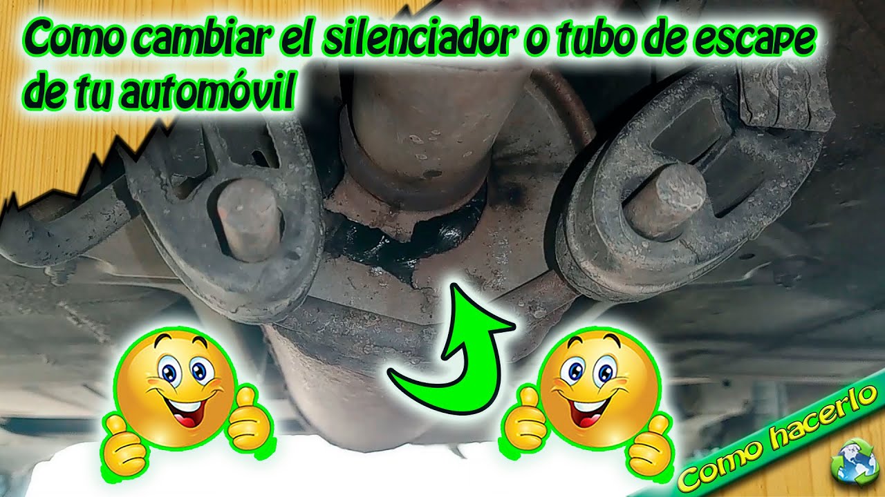 Como cambiar el silenciador o tubo de escape de tu automóvil