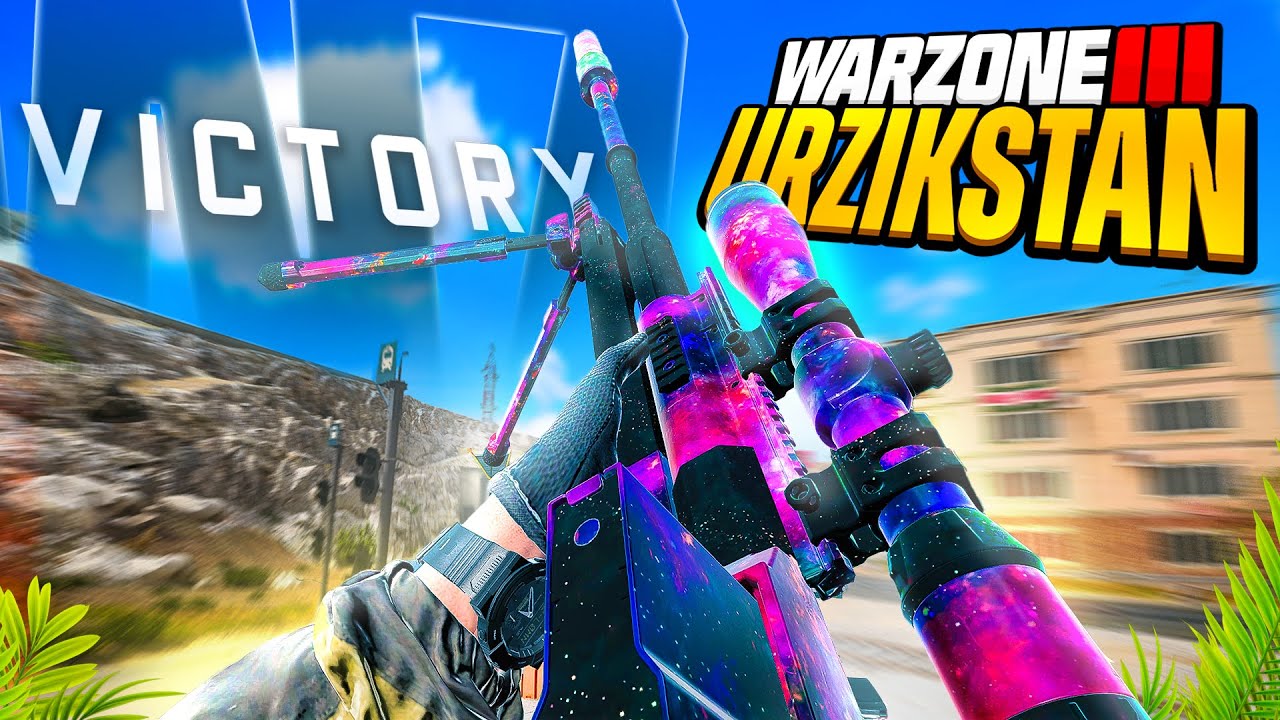 THIS IS THE BEST ONE SHOT SNIPER ON THE NEW WARZONE 3 MAP!!
