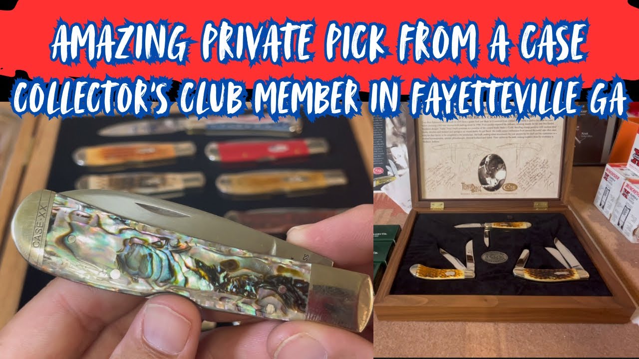 Amazing Private Pick Pt.2 From Case Collector’s Club Member in Fayetteville Ga