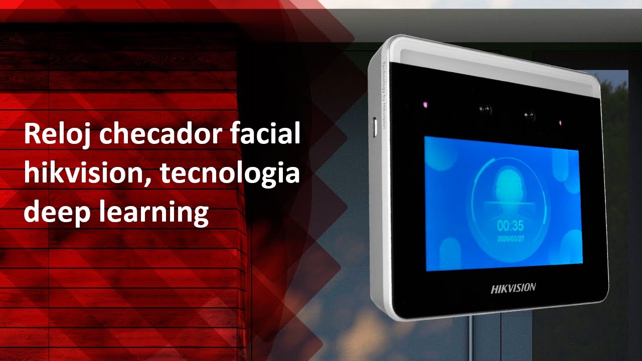 Control de acceso facial Hikvision DS-K1T331W, wifi, lector c&oacute;digos QR