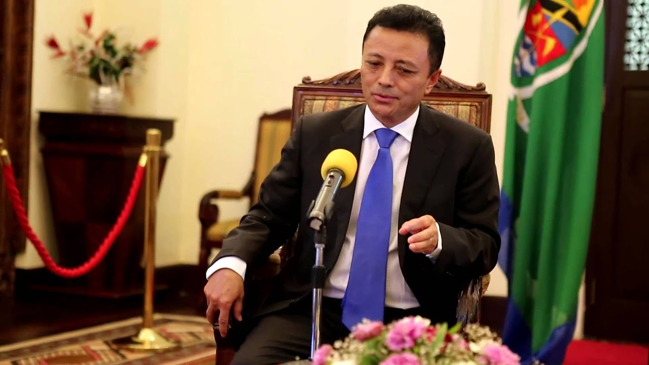Former Madagascar President Marc Ravalomanana press conference in Dar es salaam December 11, 2012