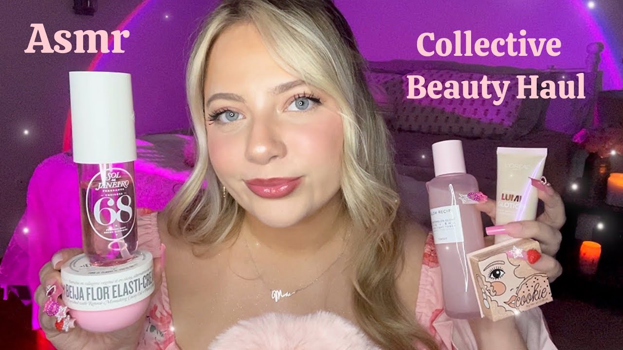 Asmr Collective Beauty Haul 🎀 Sephora, Ulta , Tapping & Scratching on Products :)