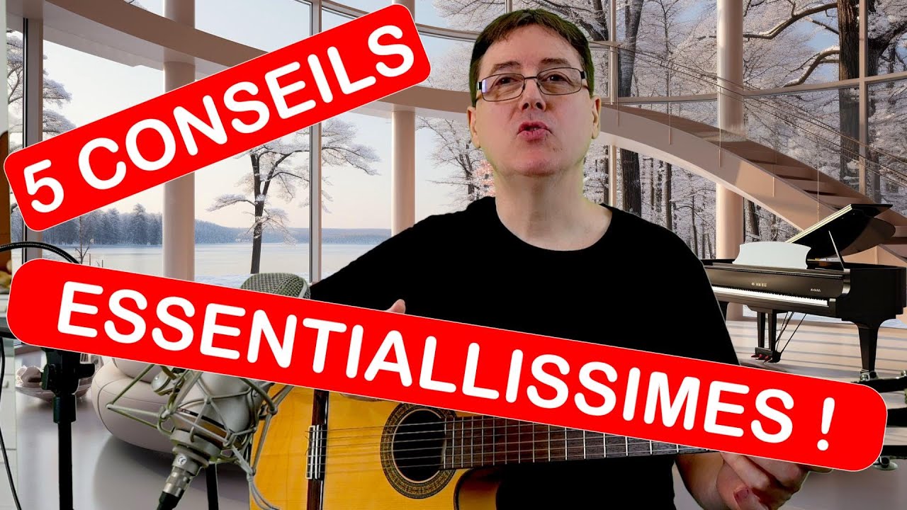 5 Conseils essentiallissimes pour les Total Débutants en Guitare !