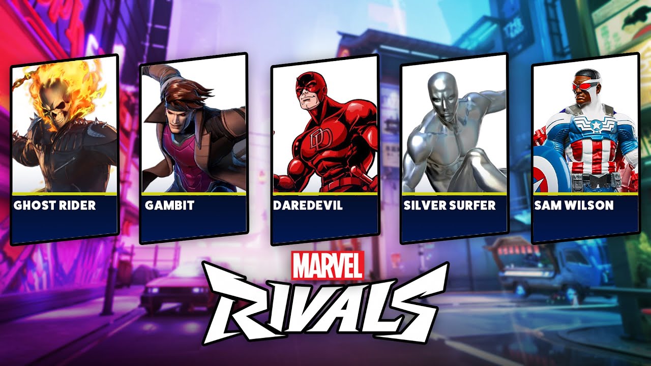 5 КОНЦЕПЦИЙ ПЕРСОНАЖЕЙ В MARVEL RIVALS | Marvel Rivals