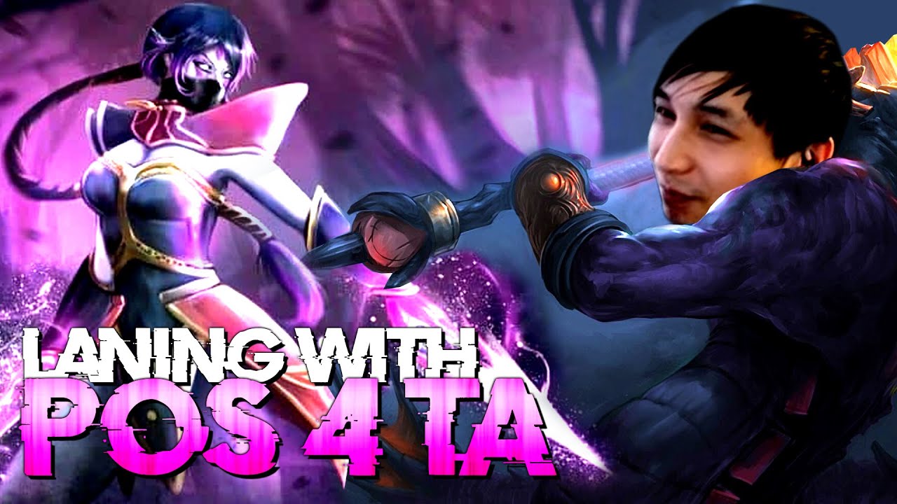 LANING WITH POS 4 TA (SingSing Dota 2 Highlights #1874)