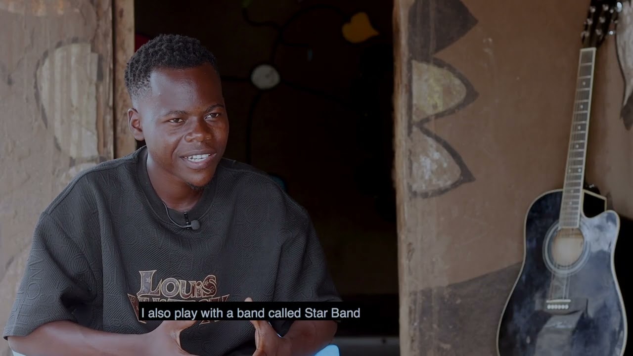 JOHN -a Musician in Kakuma Refugee camp.