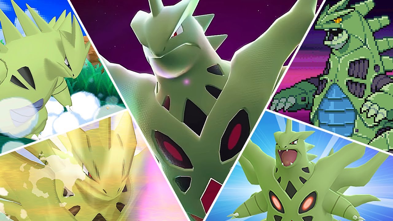 🔥 Evolution of Mega Tyranitar in Pok&eacute;mon Games (2002 - 2025 | GBA to Switch 2)