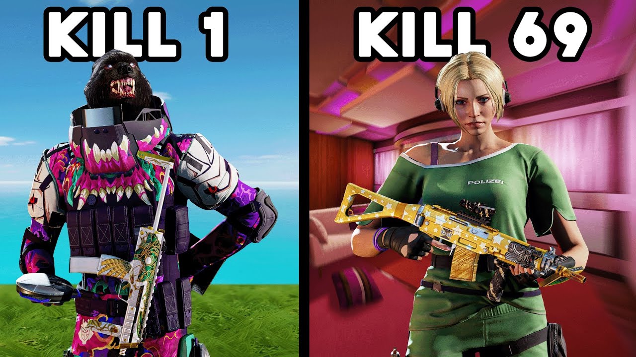 Siege but Every time I get a kill they get HOTTER