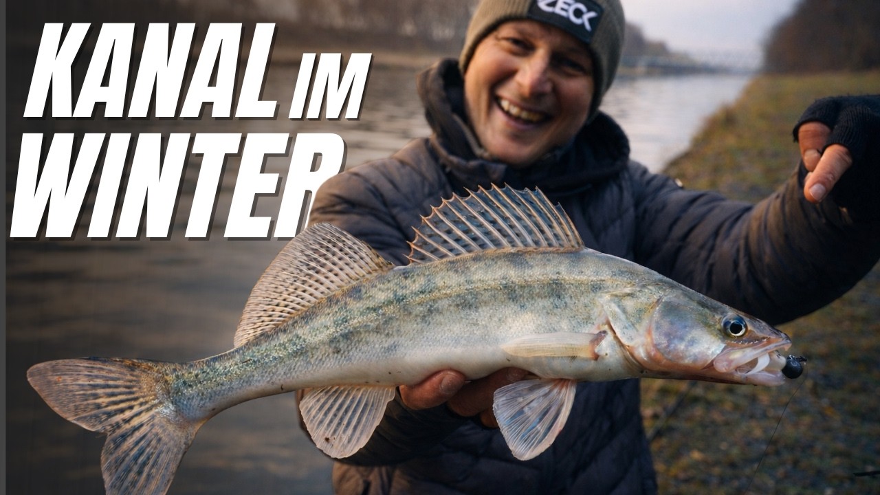 Zandersuche am Mittellandkanal | Diesen Trick solltest du kennen!