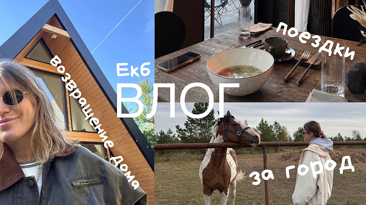 26. Обычная жизнь в Екб: возвращение дачки в семью, поездки за город и наш прочий досуг