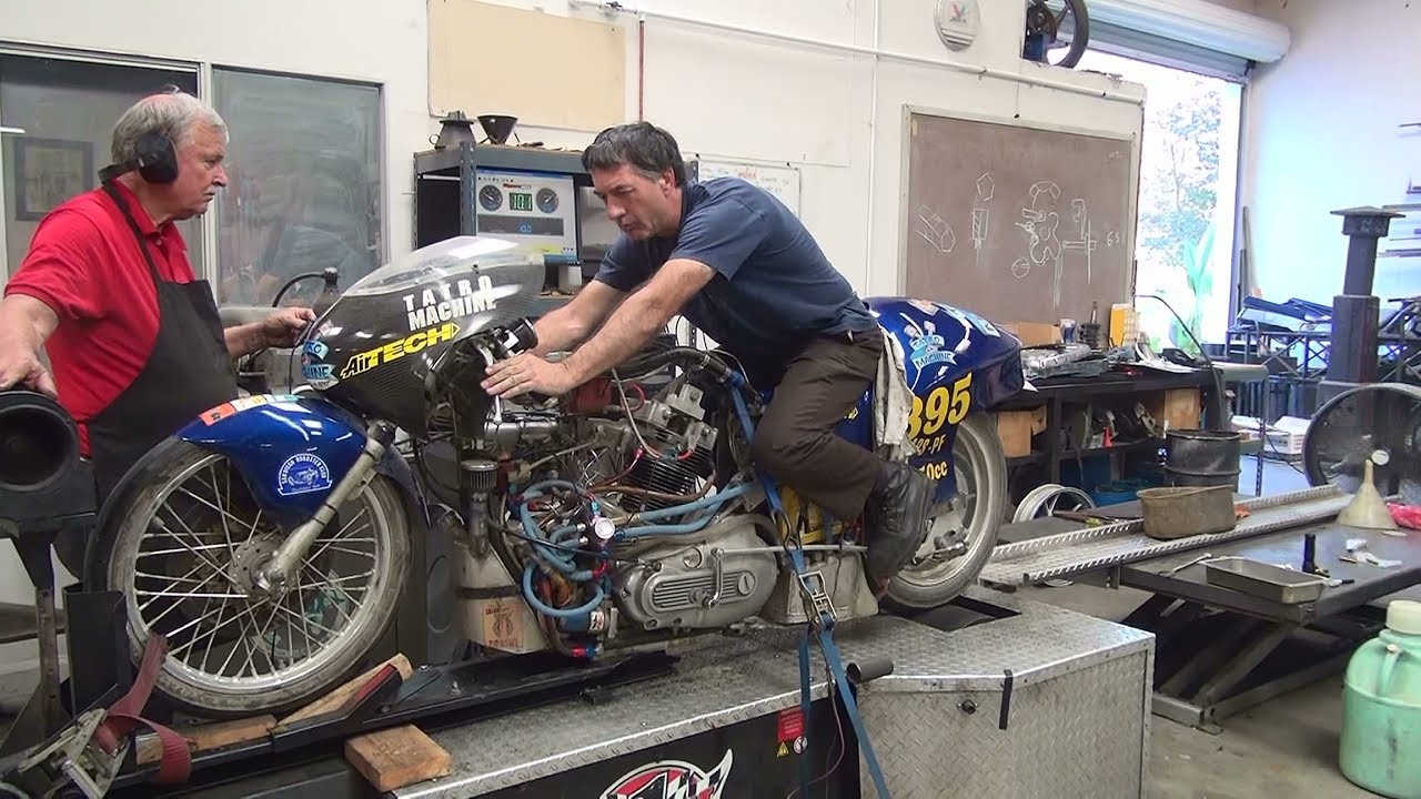 dyno time 650cc single xl sportster scta landspeed race bike harley lsr by tatro machine