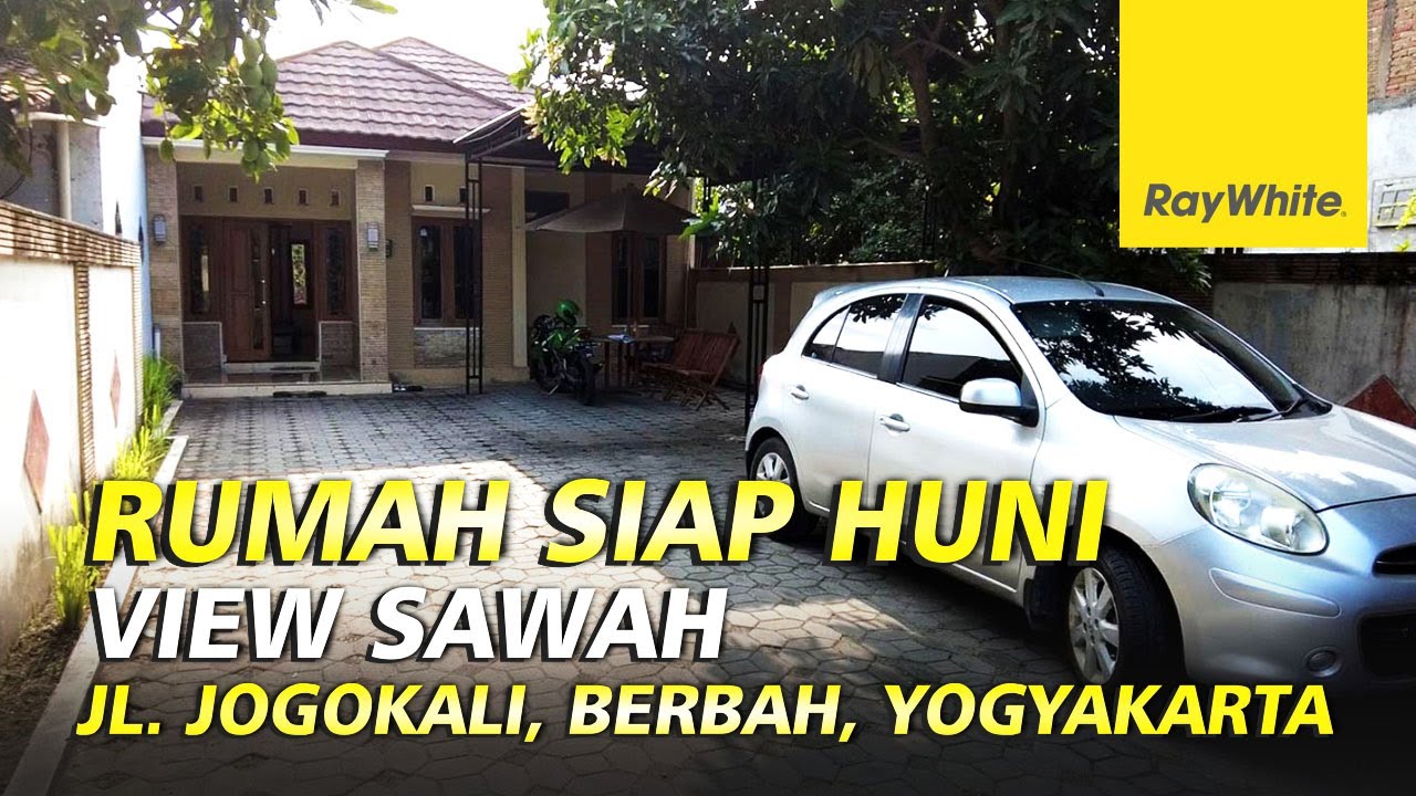 RAY WHITE - Rumah Minimalis Siap Huni di Area Sawah Berlokasi Di Berbah Sleman