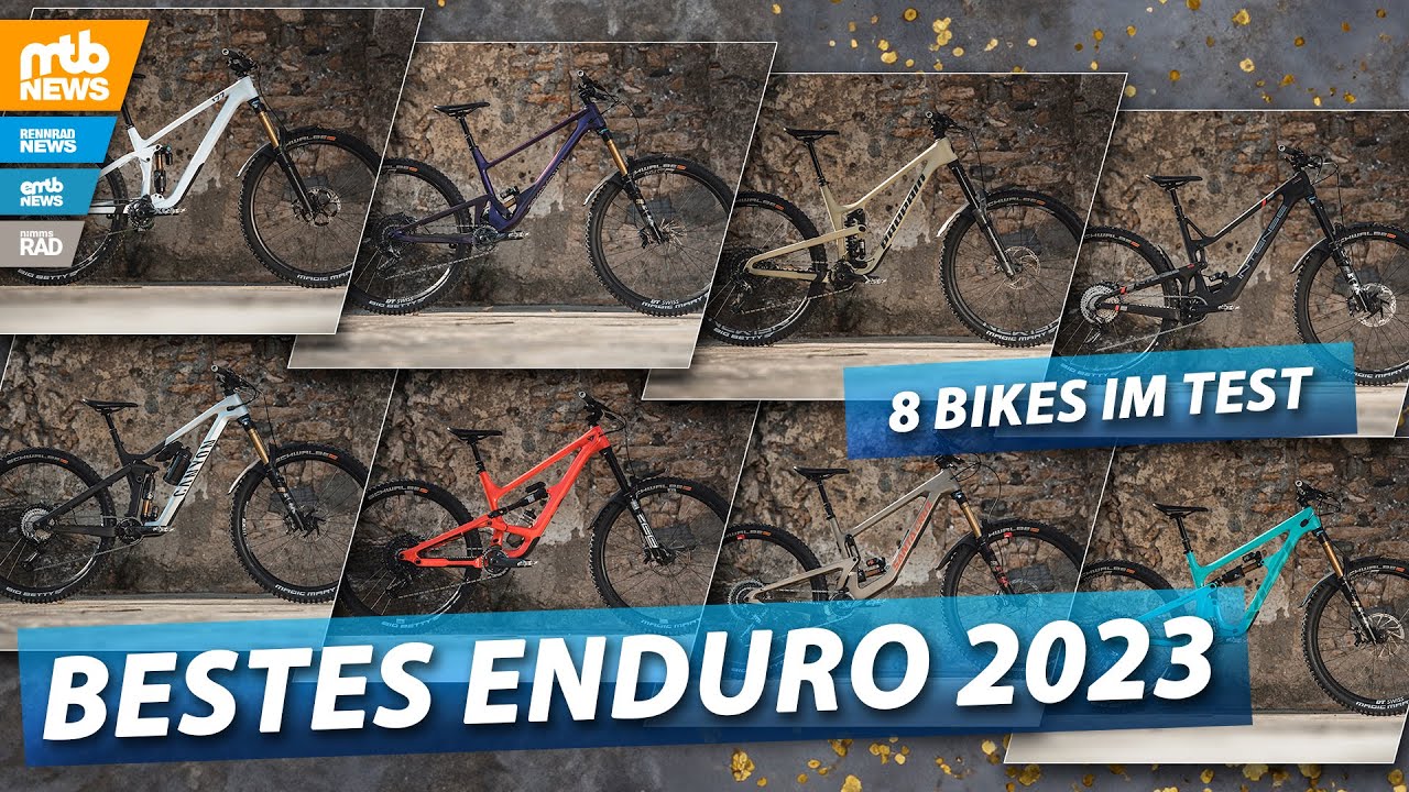 BESTES ENDURO-BIKE 2023 🤩 8 schnelle Bikes im Vergleichstest