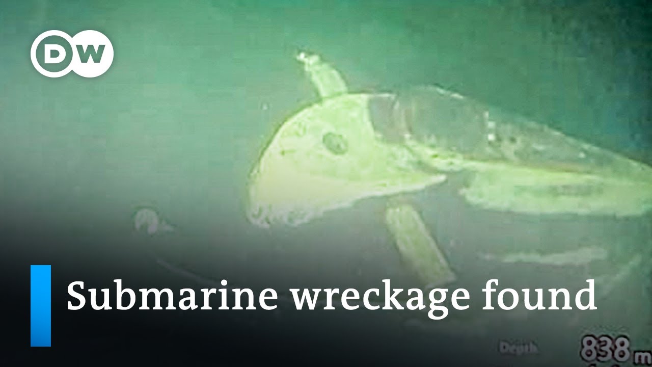 Sunken Indonesian submarine wreckage located on seafloor | DW News