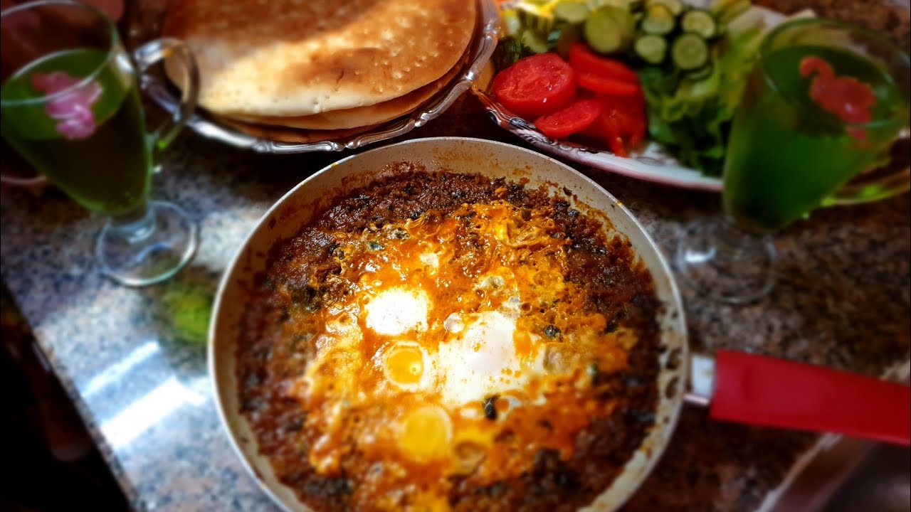 الكيما الليبية 🇱🇾 اكله سريعه التحضير فى دقائق 🌹