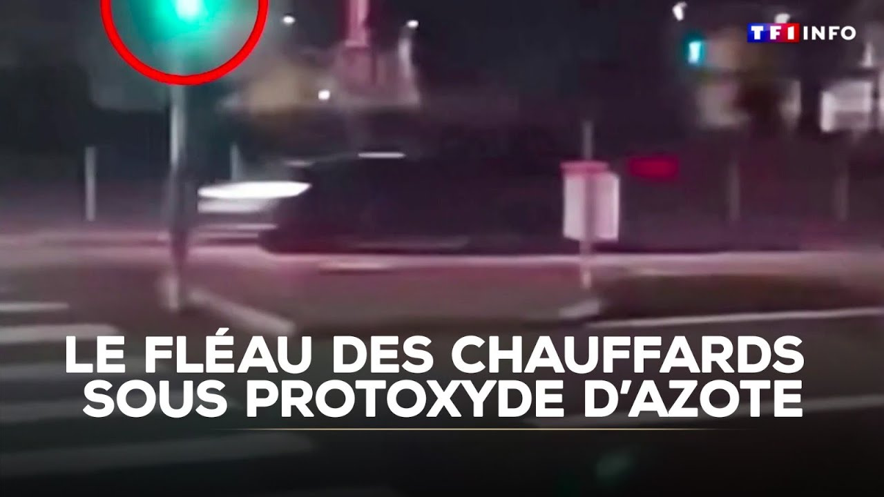Le fléau des chauffards sous protoxyde d'azote｜TF1 INFO