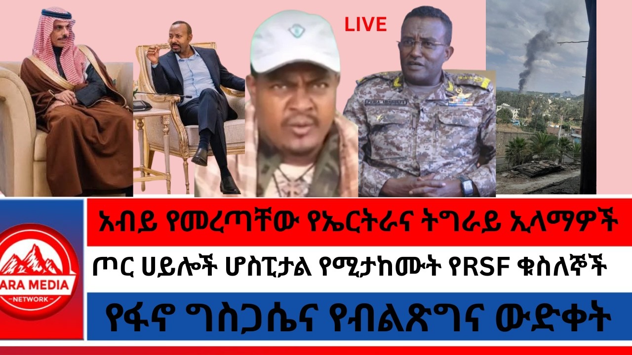 አብይ የመረጣቸው የኤርትራና ትግራይ ኢላማዎች/ጦር ሀይሎች ሆስፒታል የሚታከሙት የRSF ቁስለኞች/የፋኖ ግስጋሴና የብልጽግና ውድቀት 2-11 -2026