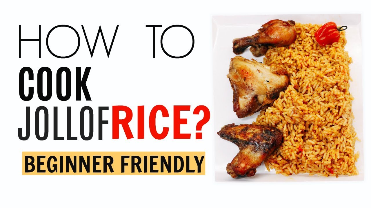 How To Cook Jollof Rice | Nigerian Jollof Rice for Beginners | Linda Barry