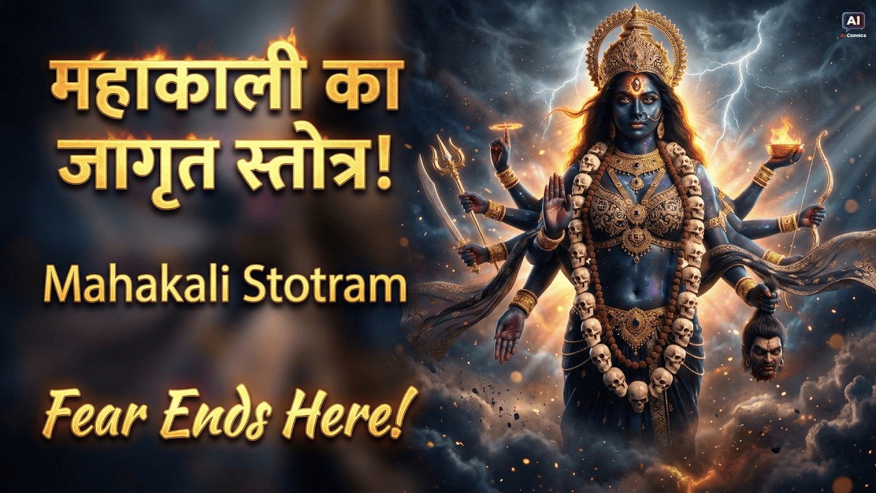 अनादिं सुरादिं मखादिं भवादिं | Kalikashtakam | Mahakali Stotram | Destroy all your enemies