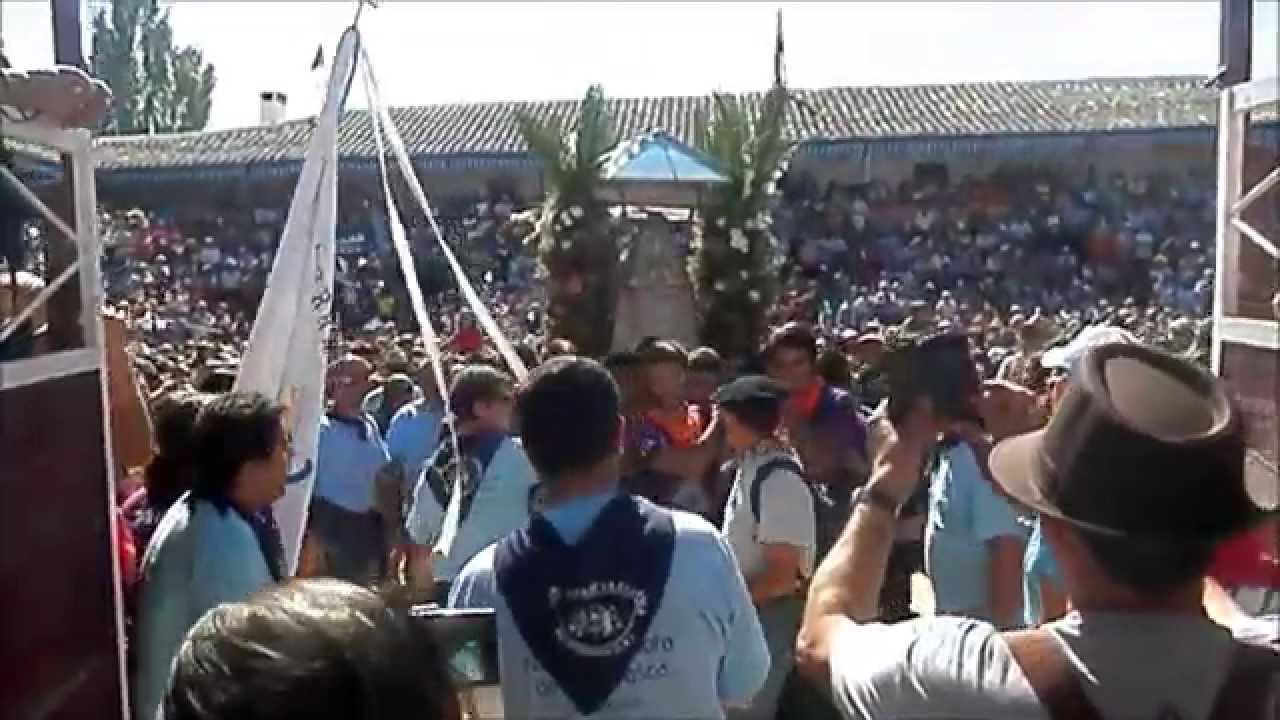 La Virgen de la Carrasca entra en su Santuario