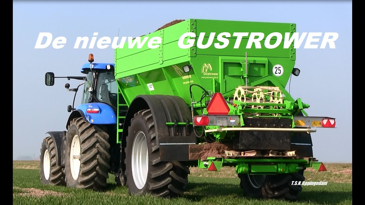 PROEF:  Breedstrooier vleeskuikenmest met Gustrower.