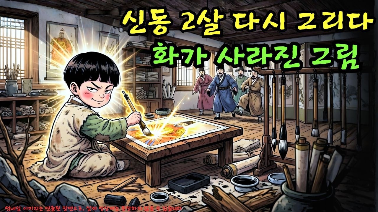 👉 2살 신동이 사라진 그림을 다시 그리다: “나는 전생에 왕의 화가였다”… | 야담 |옛날이야기 |민담 |전설 | 설화