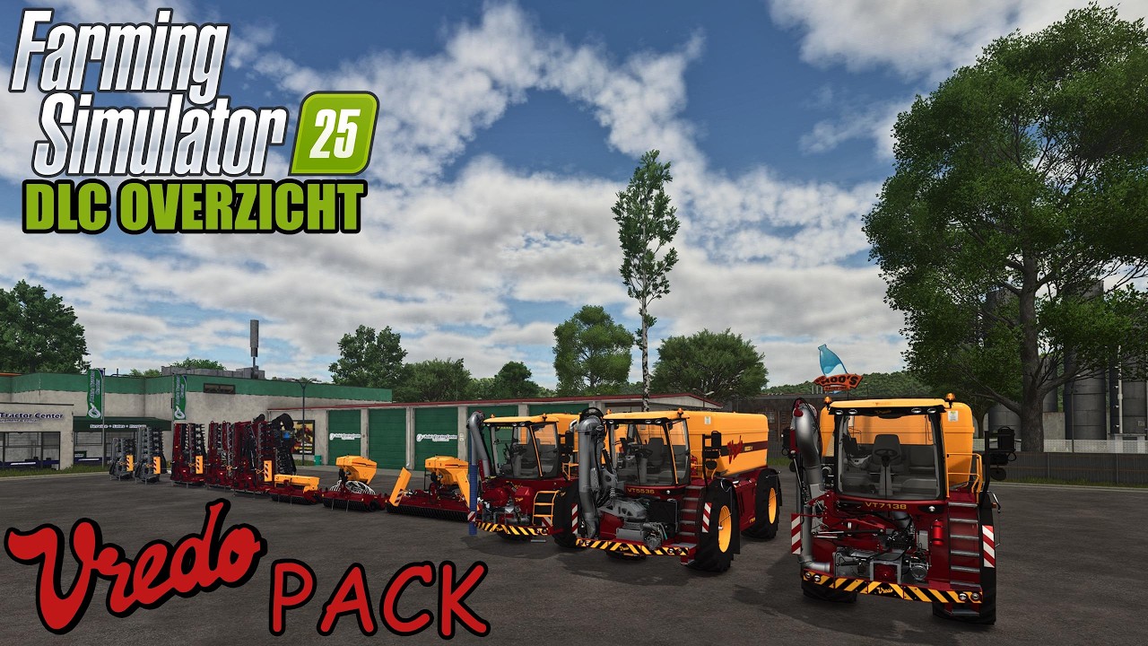 'FIRST LOOK VREDO PACK DLC' Farming Simulator 25