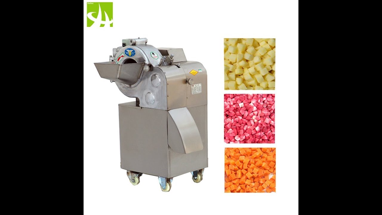 CHD100 vegetable Dicer,vegetable cube cutting machine & Mail: doris.lee@holtec.com.cn