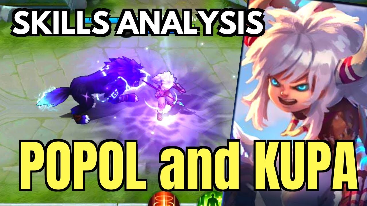 POPOL AND KUPA : NEW MARKSMAN HERO SKILL AND ABILITY ANALYSIS | Mobile Legends