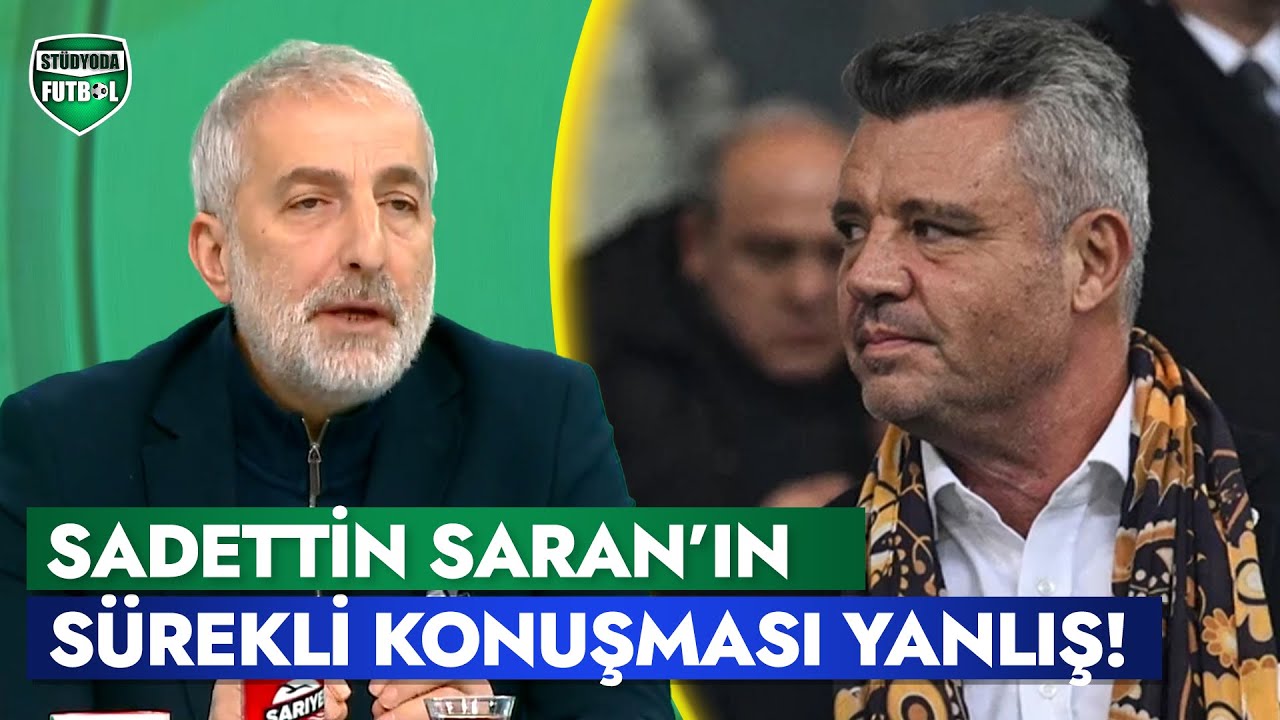 Sadettin Saran Fenerbah&ccedil;e'de İlk Kupasını Aldı! | Tahir Kum - Ahmet Ercanlar | St&uuml;dyoda Futbol