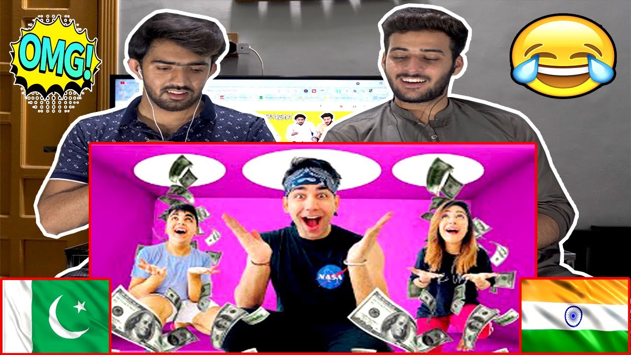 Reacting On Ri Vlogs | 100 Mystery Buttons Only 1 will Let you ESCAPE this BOX | Rimorav Vlogs
