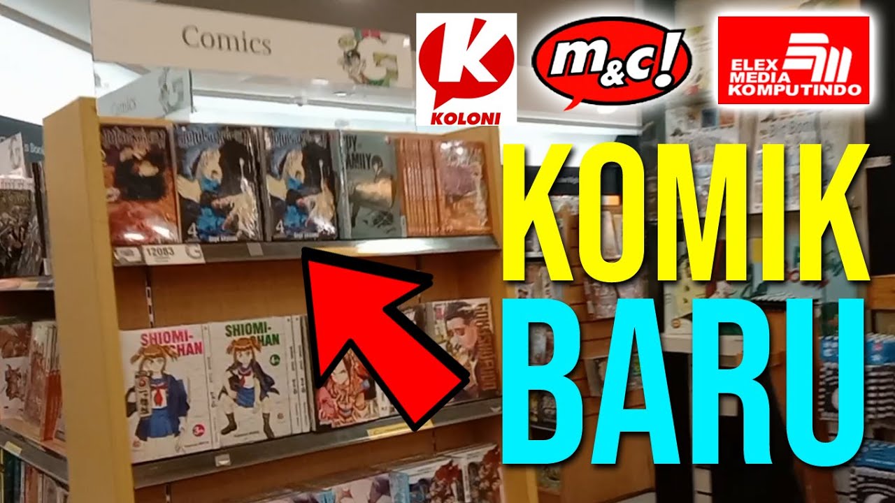 VLOG BELI KOMIK TERBITAN BARU | GRAMEDIA LIPPO MALL KARAWACI