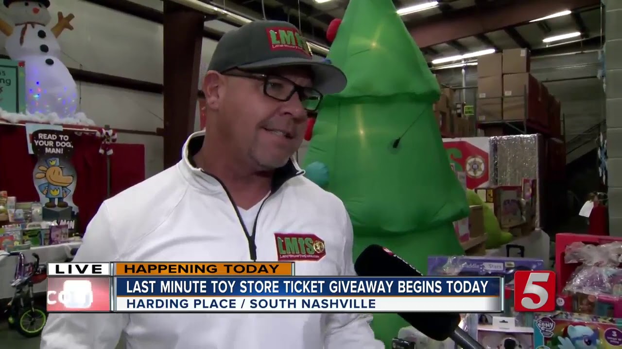 Last Minute Toy Store: Parents can get their tickets today