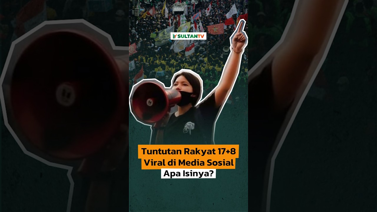 🔴 TUNTUTAN RAKYAT 17+8 VIRAL DI MEDIA SOSIAL, APA ISINYA?