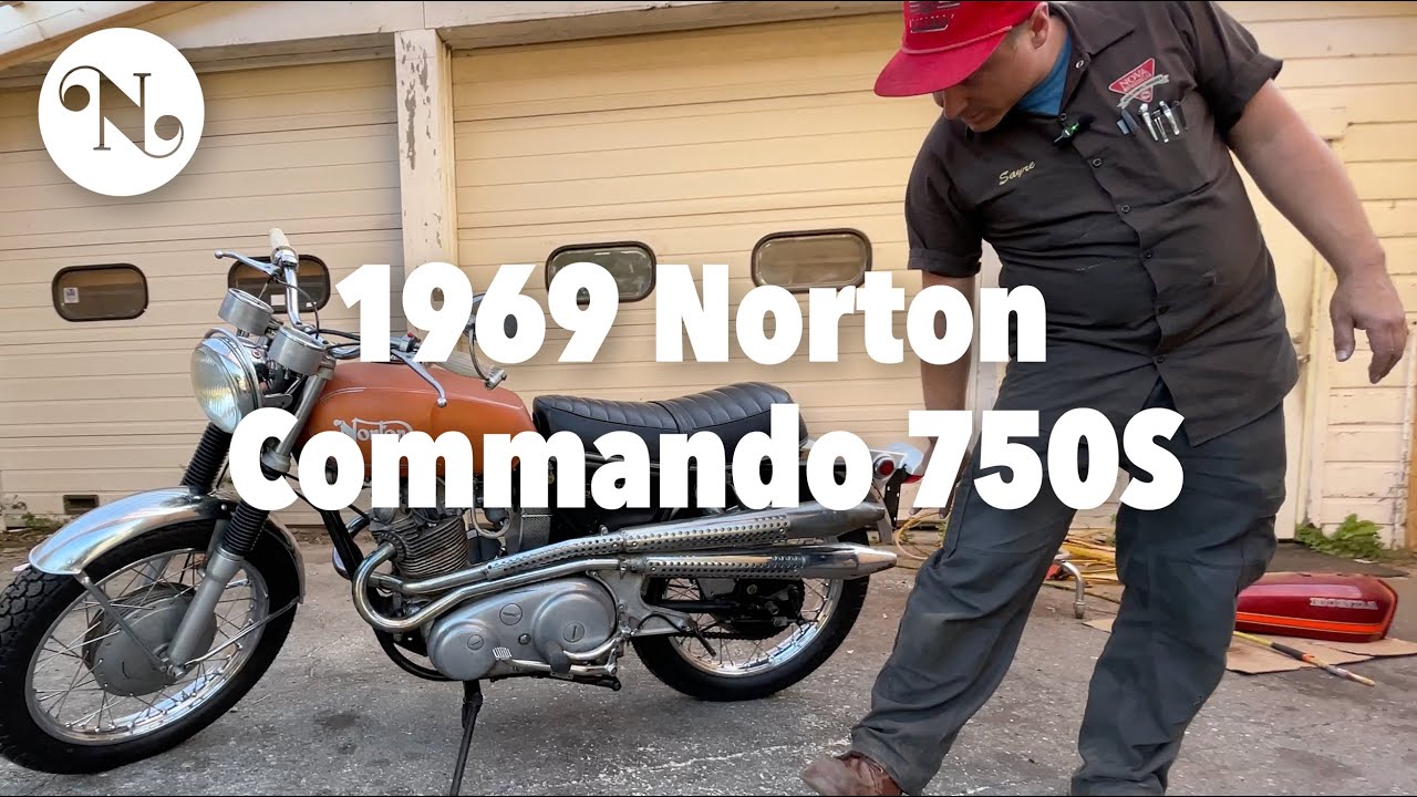 Nova Motorcycles-1969 Norton Commando 750s Scrambler