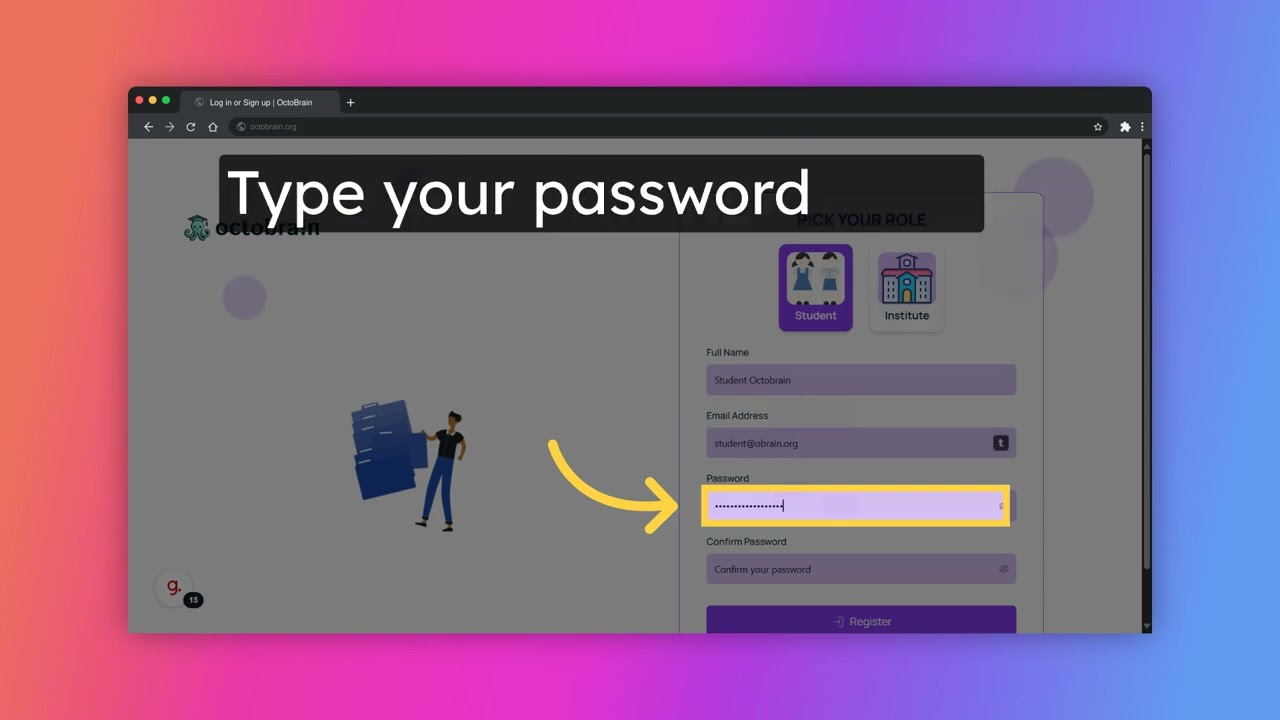 1. Guide | Sign Up Process