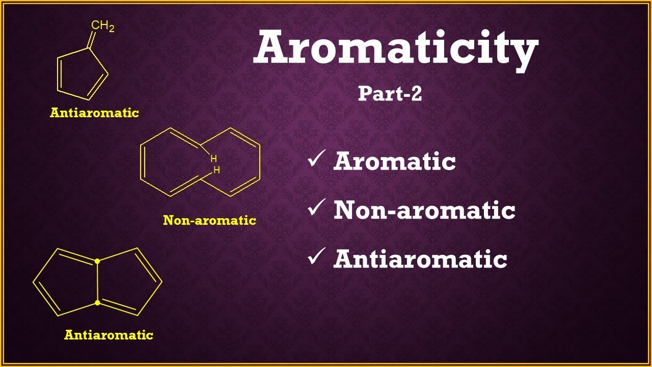 Aromaticity (Part-2) | aromatic, non-aromatic, antiaromatic | Basic organic chemistry |BSc Chemistry