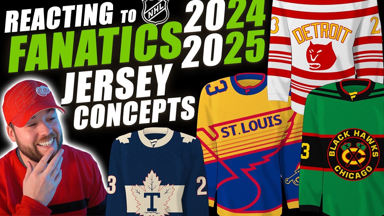 NHL Fanatics 2024-2025 Hockey Jersey Concepts!