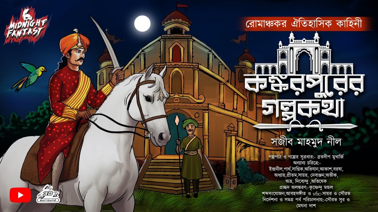 কঙ্করপুরের গল্পকথা|(এক প্রাচীন রাজ্যের রোমাঞ্চকর ঐতিহাসিক রূপকথার কাহিনী|সজীব মাহমুদ নীল