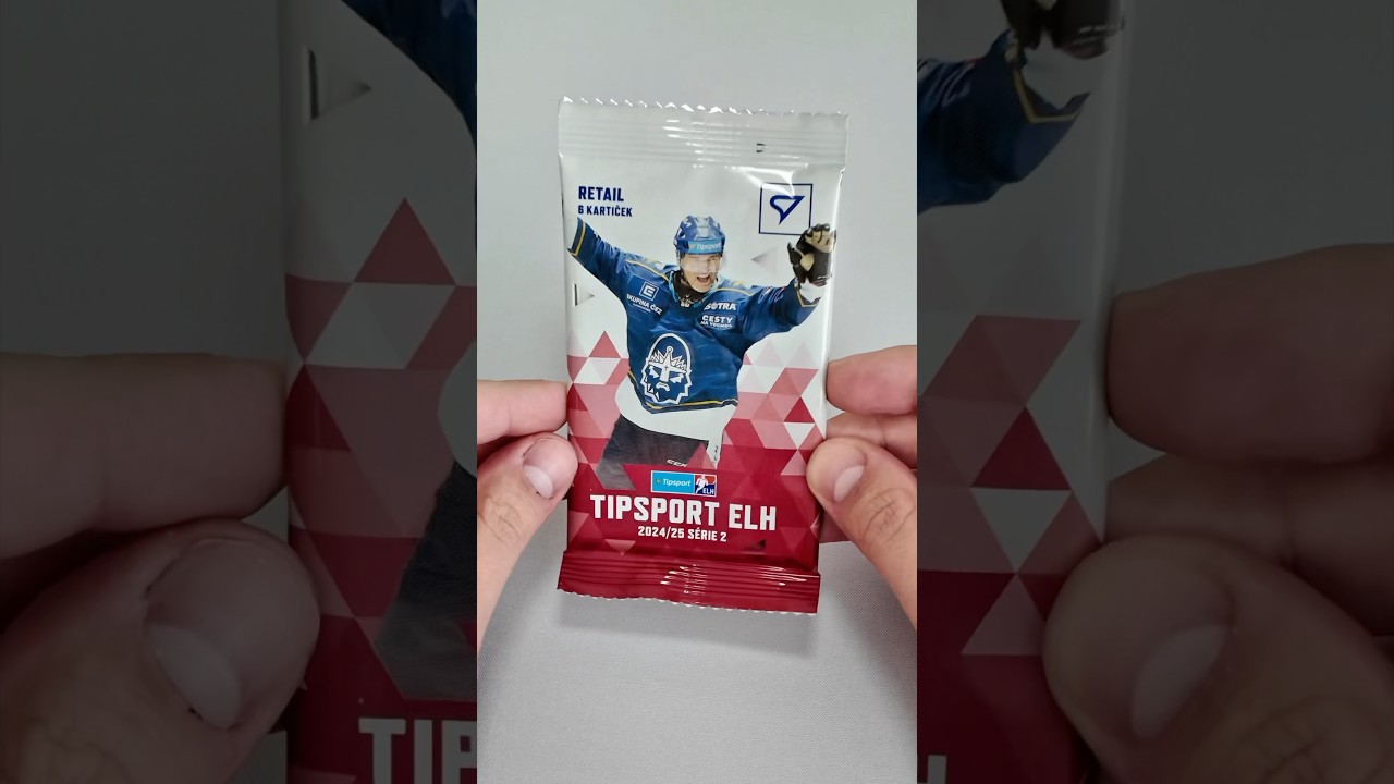 Jak ta Extraliga letos dopadne?🤔 Otev&iacute;r&aacute;m bal&iacute;ček Tipsport ELH 2024-2025 (Hokejov&eacute; karty)