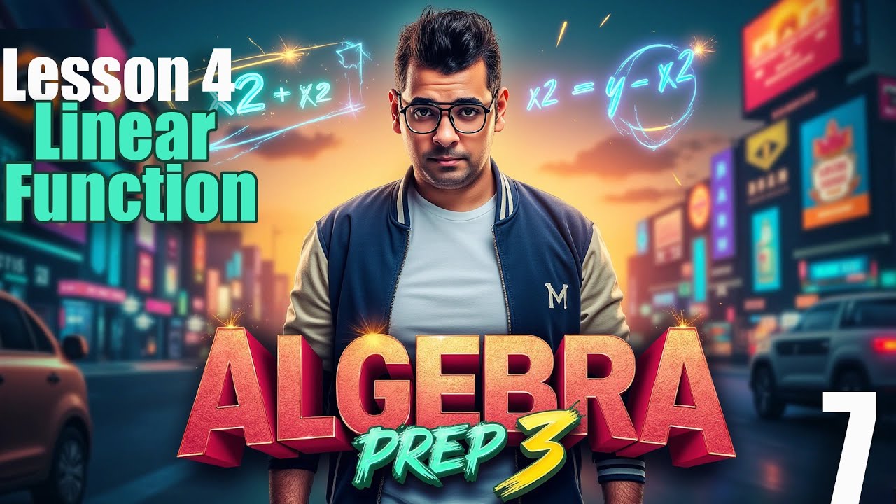 #prep 3Math |   Algebra   |  Lesson 4 | Linear  Function  | #حل_المعاصر
