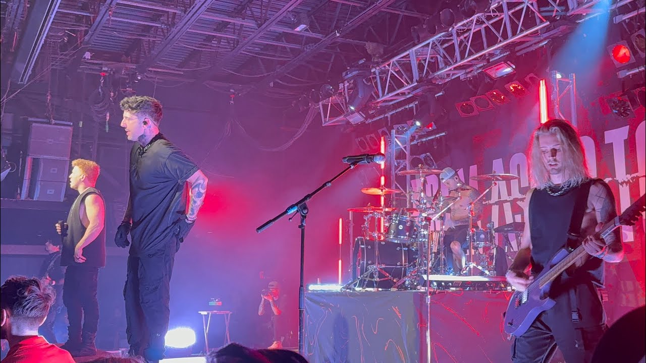From Ashes to New LIVE at The Starland Ballroom in NJ on their New Disease Tour 