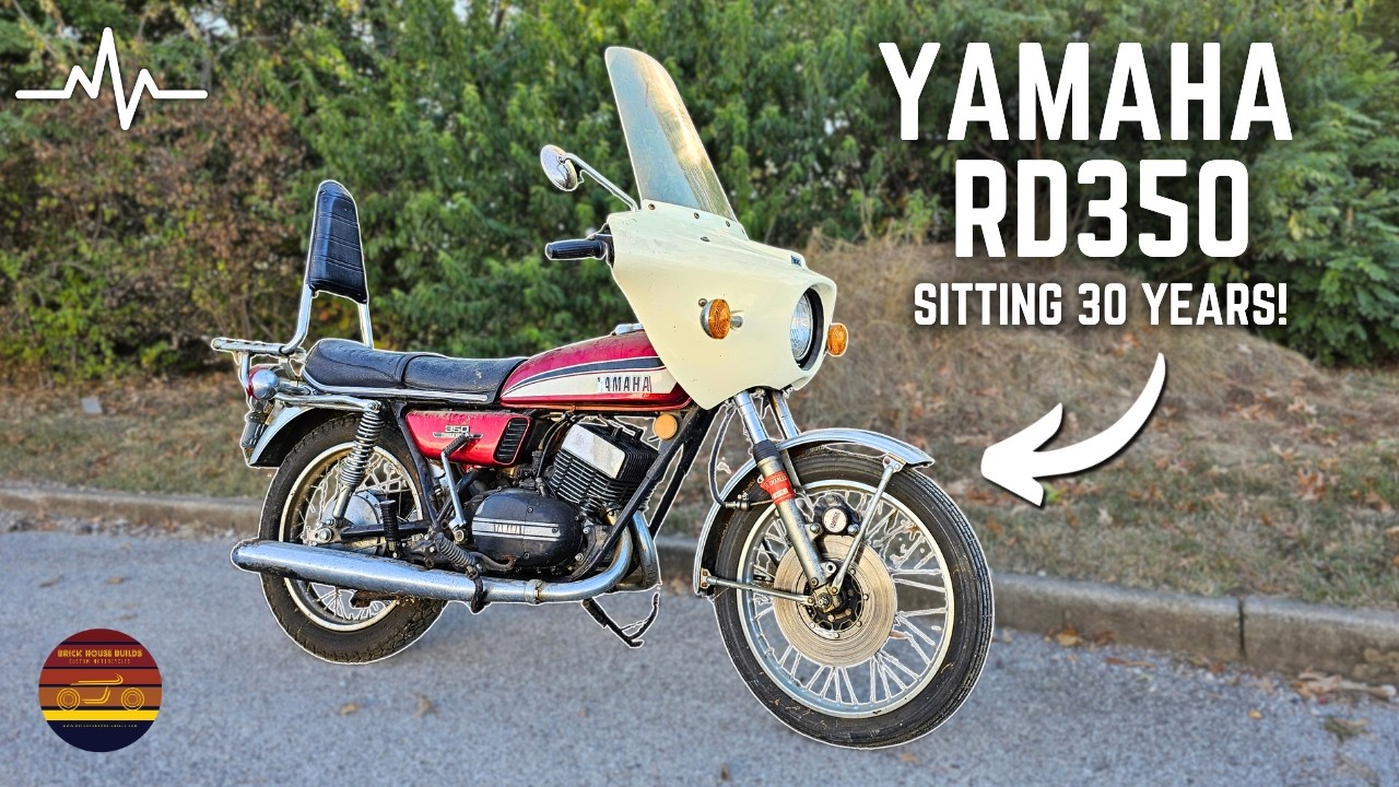 This Yamaha RD350 Has Been Sitting For 30 Years... Can We Get It Running?
