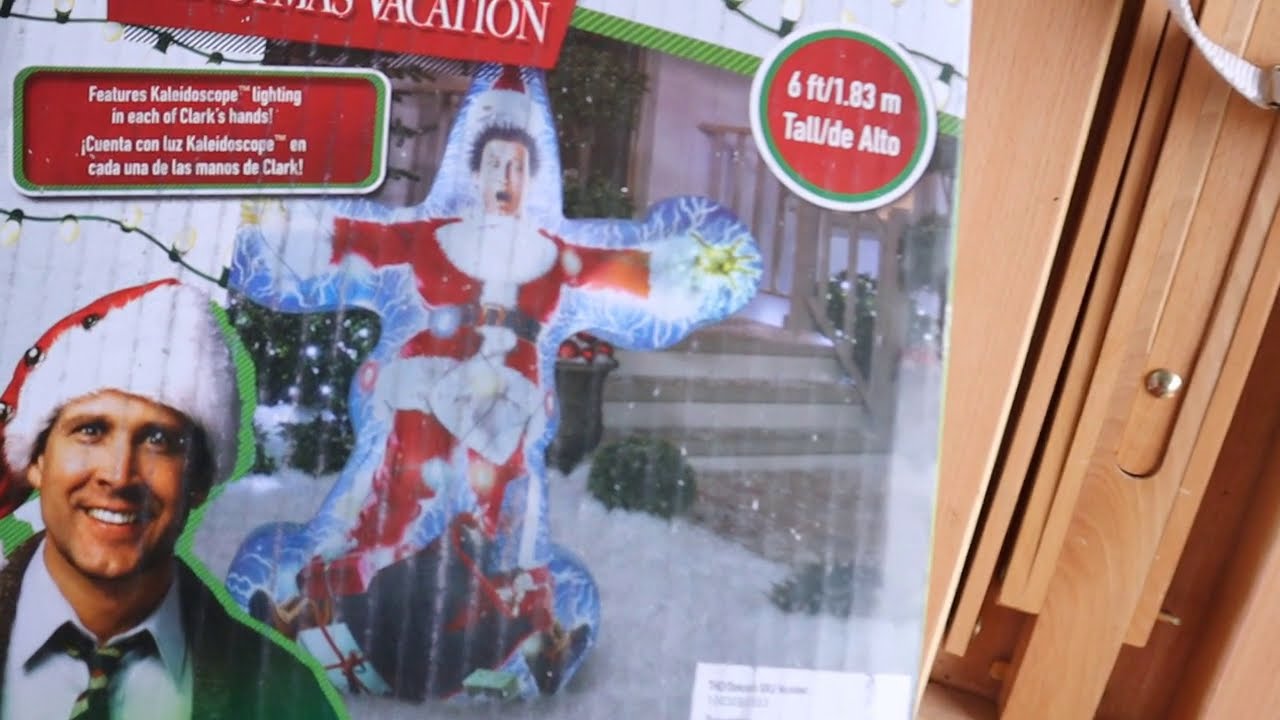 2020 Gemmy Clark Griswold Christmas Vacation Inflatable Unboxing, Inflation & Review