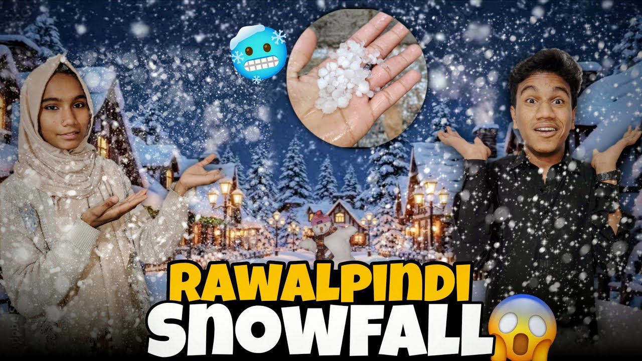 RAWALPINDI Mein Snowfall?! 😱❄️ Olay Gir Gaye | Aaj Ka Sab Se Shocking Weather!