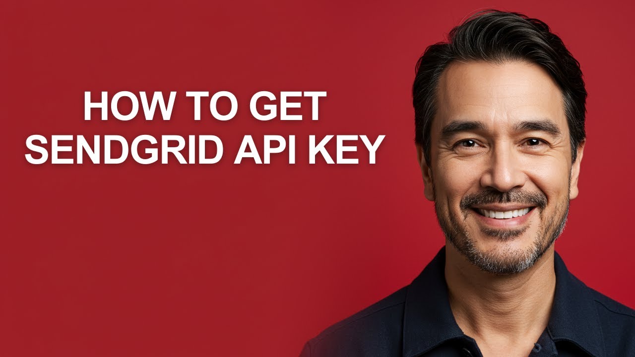 How To Get Sendgrid Api Key - KevinHowTo